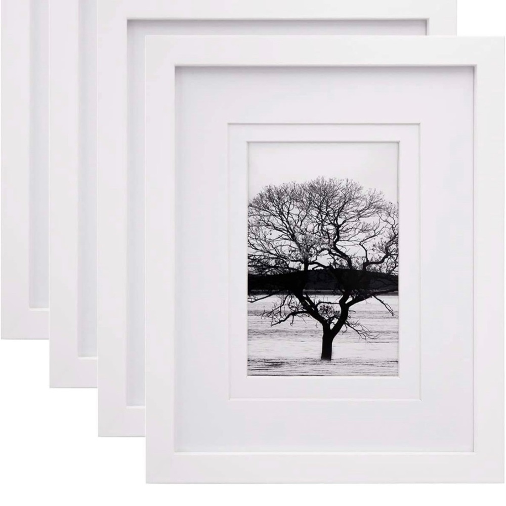 8x10 picture frames white 4 pack